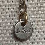Abercrombie & Fitch Abercrombie rhinestone barrels long necklace Photo 4