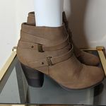Charlotte Russe brown strappy ankle booties size 8 Photo 2