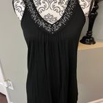 Willi Smith Black Size Small Sleeveless Top With Sequins Photo 0