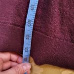 *5/$25 Sale* INC Burgundy Metallic Sweater Purple Photo 2