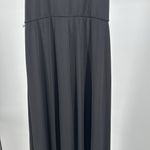 Papaya Black stretchy wide leg adjustable strap Jumpsuit romper M layering party Photo 8