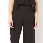 The Pants Store Black Strapless Jumpsuit Photo 0