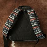Volcom Moonstone Mini Backpack / Rucksack Red and Blue Striped Photo 3
