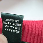 Ralph Lauren Vintage 90s Lauren Women’s All Over Equestrian Print Polo Size L Photo 3