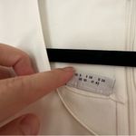 Akris Punto  Back Zip Blouse Womens 6 Ivory Photo 3