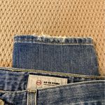 AG Adriano Goldschmied AG The Ex Boyfriend Slim faded distressed cropped jeans 24R. Straight. Stetch Photo 6