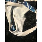 None Abstract Blue White Bikini Set Tropical Print M Photo 3