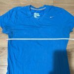 Nike Women’s  dri fit blue top size medium Photo 2
