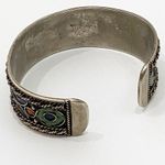 Enamel Inlay Cuff Bangle Bracelet Photo 11