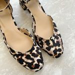 CAbi [] Kiki Ankle Strap Leopard Block Heels- 9M Photo 1