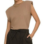 Good American ‎ Strong Shoulder Tank Top Size XXL NWT Photo 0