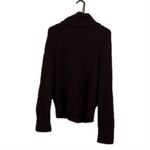 Olivia Sky  Burgundy Sweater with Cowl Neck Photo 1