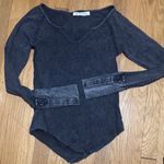 We The Free | Charcoal ‘Layer Up’ Long Sleeve Cuffed Thermal Photo 1