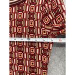 Loft Ann Taylor Women's Blouse 100% Wool Thin Red Size Small Boat Neck 3/4 Sleev Photo 8