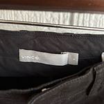 Vince  Tapered Boyfriend Cropped Trouser‎ Dress Pants Black VX57520802 Size 6 Photo 2