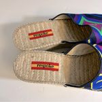 Respoke Multicolor Modern Wedge Espadrilles Size 41 US Size 10.5/11 Blue Photo 3