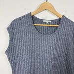 Z Supply  Women’s Shoreline Rib Top in Dusty Navy Size XS Photo 5