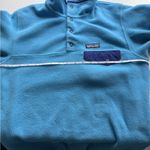 Patagonia Synchilla Snap-T Fleece Pullover Jacket Blue Navy Photo 5