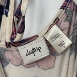 Daytrip  Womens Floral Print Tank Top Sleeveless Tied Back Small Boho Photo 1