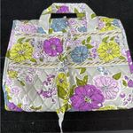 Vera Bradley  Floral Quilted Travel Bag - Purple, Green, Blue Photo 0