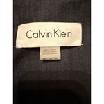 Calvin Klein  Zip Front Blazer Women's Size 14W Long Sleeve Structured Jacket Photo 3