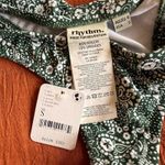 Free People Rhythm x Mecca Bikini Bottoms in Green & White Paisley size S NWT Photo 7