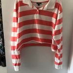 Wild Fable Vintage Cropped Long Sleeve Polo Photo 0