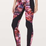 Lululemon  Sweat & Repeat Tight Yoga Leggings Activewear Everlux Fabric Black SZ4 Photo 3