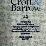 Croft & Barrow NWOT  Elbow Sleeve Utility Henley Top Teal 4X Plus Stretch Casual Photo 3
