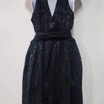 Anthropologie By  Halter Neck Mini Dress Size M. B-4 Photo 5