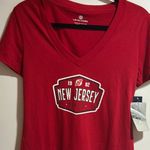 New Jersey Devils Top women’s v neck, large NWT Red Size undefined Photo 0