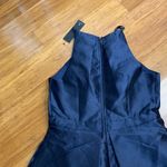 Lulus  Broadway Show High Low Maxi Dress Size‎ Medium Navy Formal Party Elegant Photo 4