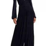 Farm Rio  Black Long Sleeve Knot Jumpsuit, Size Small, $298 Photo 12