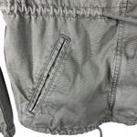 Old Navy  Canvas Field Jacket Women's M Olive Green Zip Gorpcore Pockets Military Photo 7