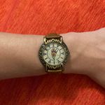 Boho Me Woman’s quartz movement Native American dial boho themed brown band watch! Photo 0