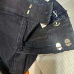 JM Collection JM Collections Womens Denim Mini Skirt Size 8P petite straight pencil blue jean Photo 6