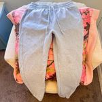 Aritzia tna extra fleece boyfriend grey sweatpants joggers Photo 1