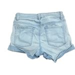 PacSun Girl's High Waisted Denim Shortie Shorts Blue Size 23 Photo 7