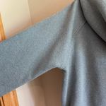 Thread and Supply Hem & Thread Blue Hooded Sweatshirt Photo 7
