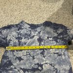 Ivory Ella blue crystallized elephant tie dye short sleeve shirt S Photo 10