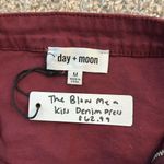 NWT Day + Moon Burgundy Strapless mini dress Sz M Red Size M Photo 2