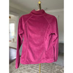 Columbia  Full Zip Fleece Jacket Fuchsia Outdoor Hiking Cozy Granola Winter Sport Photo 2