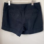 EXPRESS  Shorts Black Cuffs Back Pockets Classic Trendy Summer size 12 Photo 3