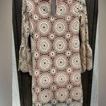 Ultra Pink Crocheted Lace Dress size‎ Small Photo 1