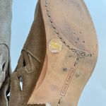 Vince Camuto  Peera Tan‎ Suede Ankle Booties Boots Shoes Womens Size 7.5M Photo 10