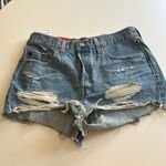 Levi's  Women's 501 Original Shorts Distressed,   Blue, size 31, NWT Photo 2