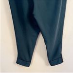 Anthropologie Cartonnier Pleated Dress Pants High Rise Tapered Leg Green Size 10 Photo 6