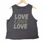 Spiritual Gangster Love Graphic Muscle Tank Modal Cotton Blend size XL Photo 0