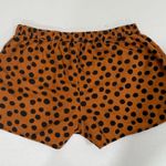 Madewell Shorts Brown and Black Animal Print Size Small EUC Photo 2