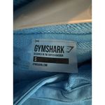 Gymshark  Cropped‎ Hoodie Women's Small Sweatshirt Workout Active Blue Photo 4